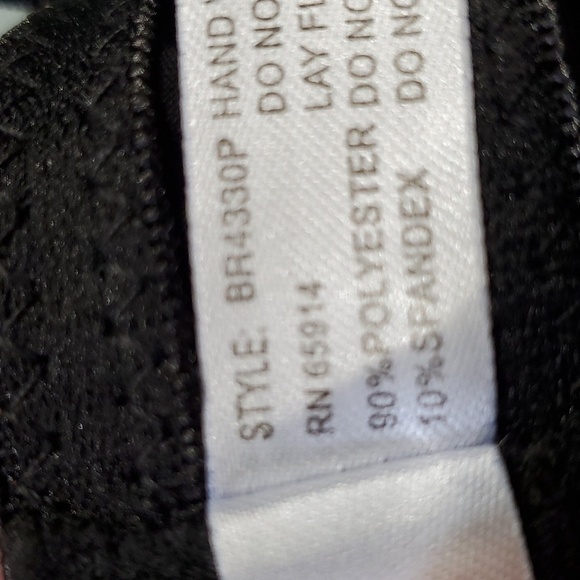 SOFRA, BLACK BRA, NWT. 38B. Razorback converter. Light padded. With wire. - Picture 8 of 10